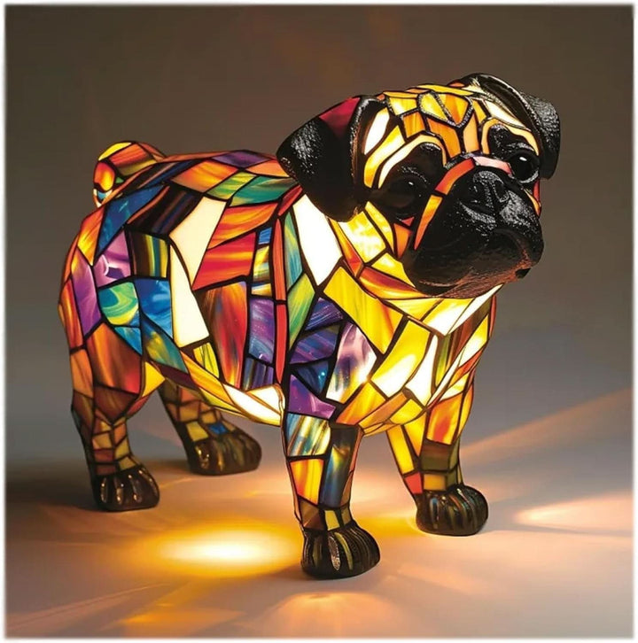 Unisex suffered night lamp with unique Dyre design