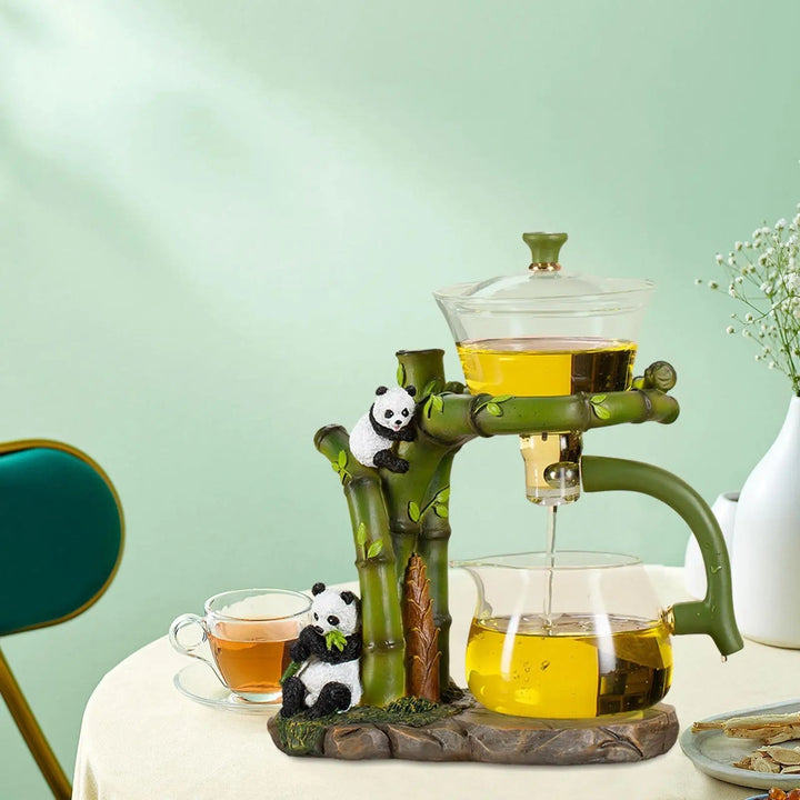 Play full panda te-set in borosilikat ice cream