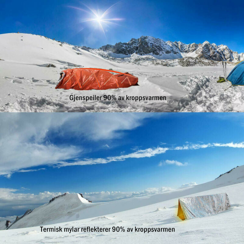 Waterproof Nödsovepose - Ultra Lightweight | Overlevelsesutstyr
