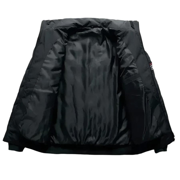 Men lightweight winter parka for heat and style