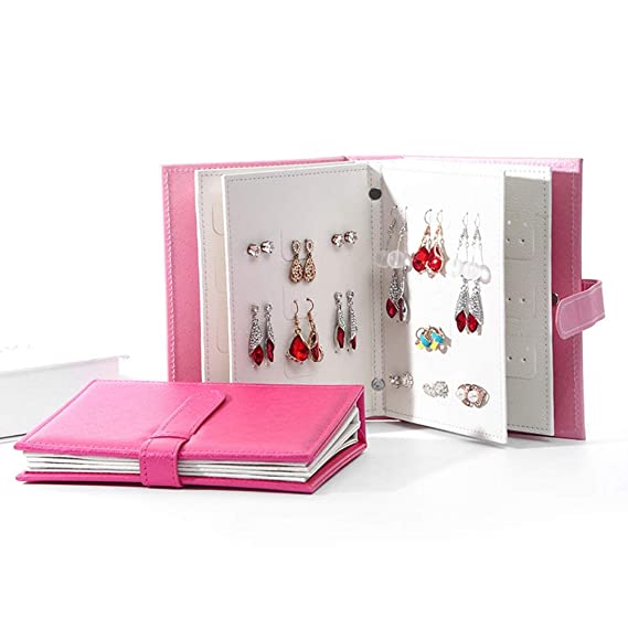 Portable smykkeopp panneler for earrings and ring