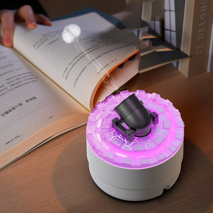 Humidifier Aroma Diffuser with Night Light and Lava Effect
