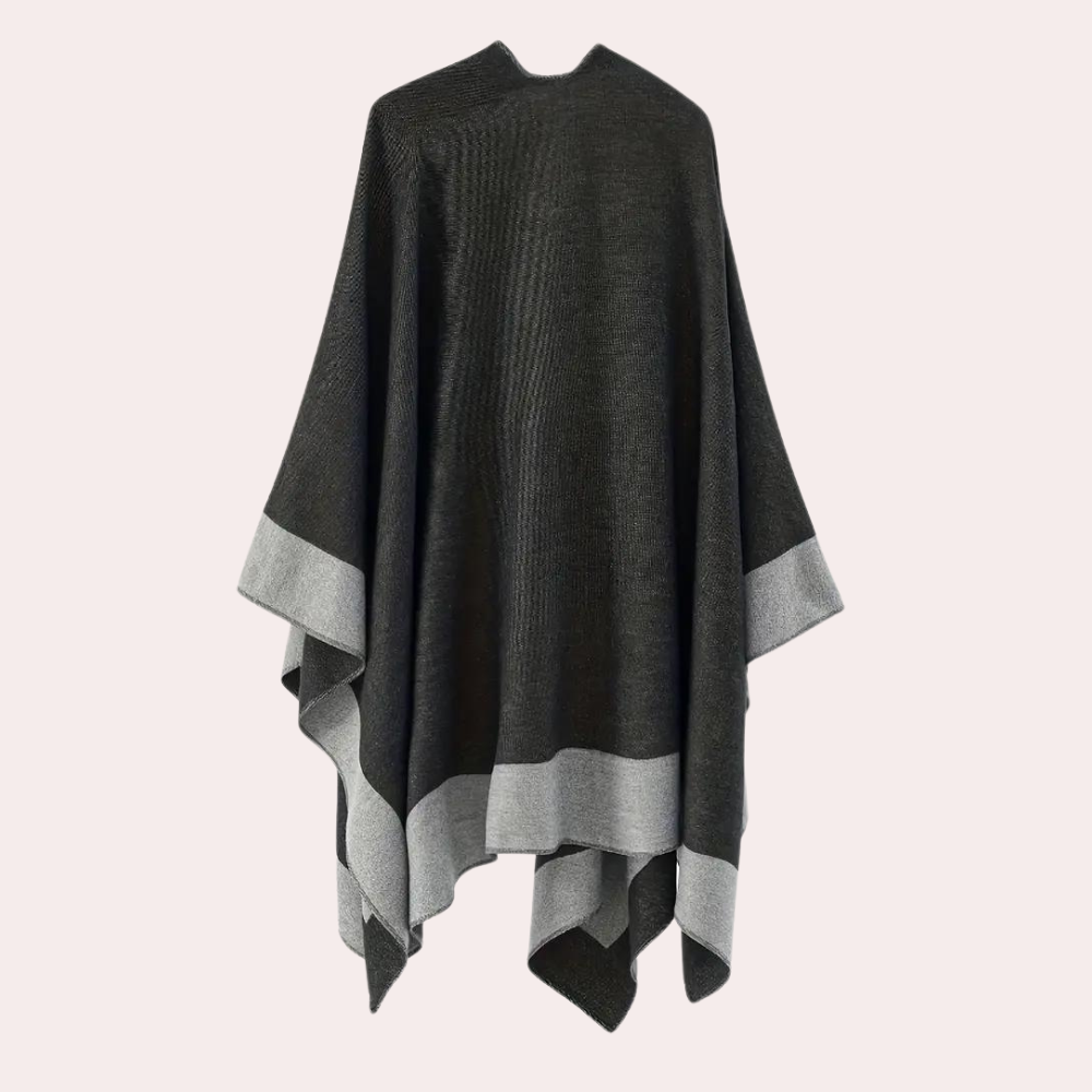 Woman Poncho in Luxurious Design