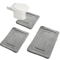 Luksuri pour 3 - delt baderom speciell set in memory foam