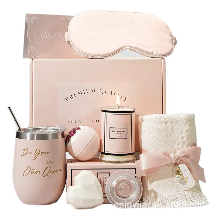 Complete badegave seen for deep relaxation and wellbeing