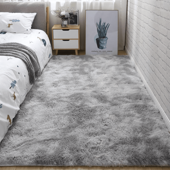 Home: luksuri pour plush carpet shaggy for living room and bedroom