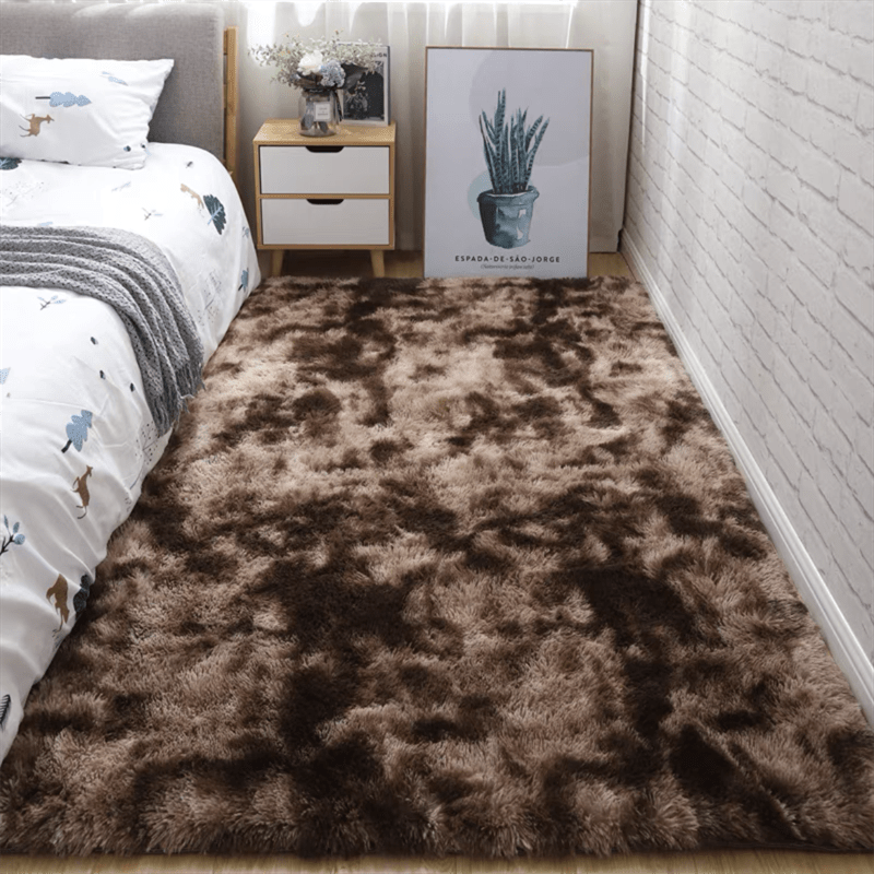 Home: luksuri pour plush carpet shaggy for living room and bedroom