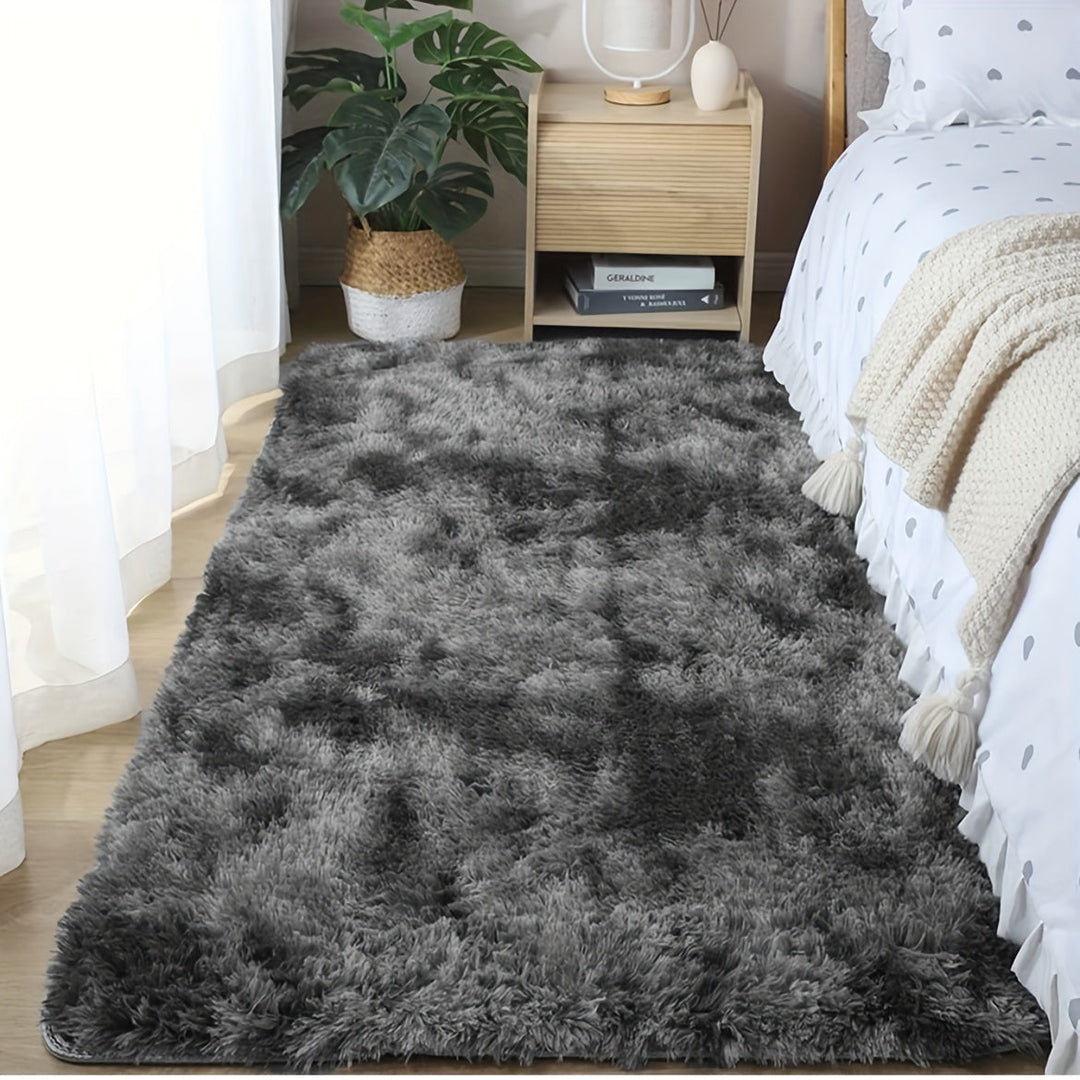 Home: luksuri pour plush carpet shaggy for living room and bedroom