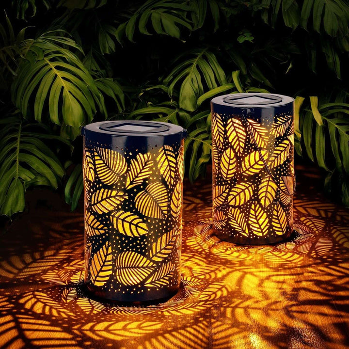 Luminous Leaf Lantern - Magical Outdoor Lighting