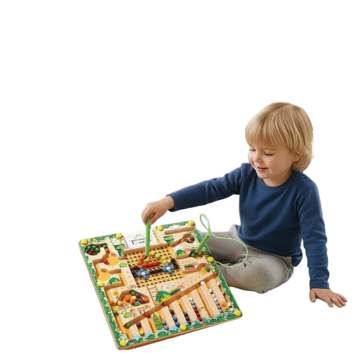 Magnetic Maze Learning Game for Kids