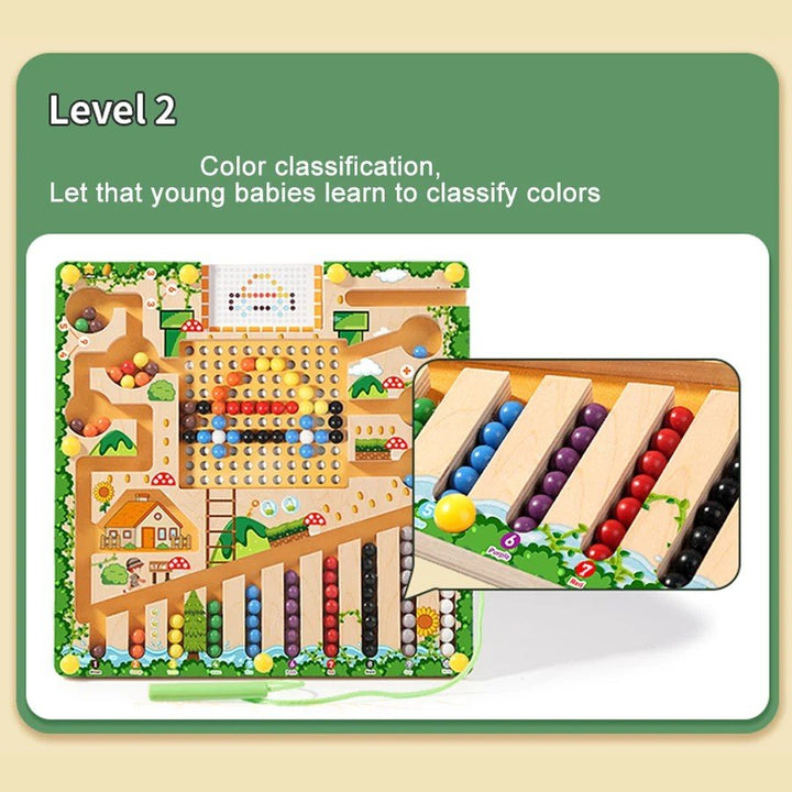 Magnetic Maze Learning Game for Kids