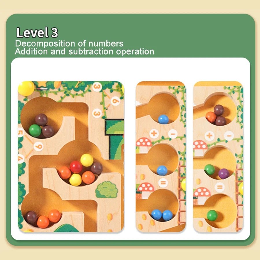 Magnetic Maze Learning Game for Kids