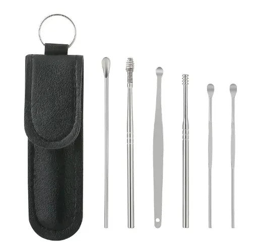 Örevoksfjerningssett in Stainless Steel - Safe and Effective Cleaning
