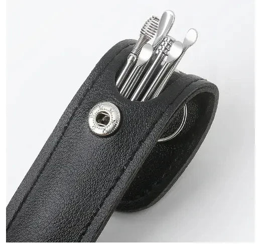 Örevoksfjerningssett in Stainless Steel - Safe and Effective Cleaning