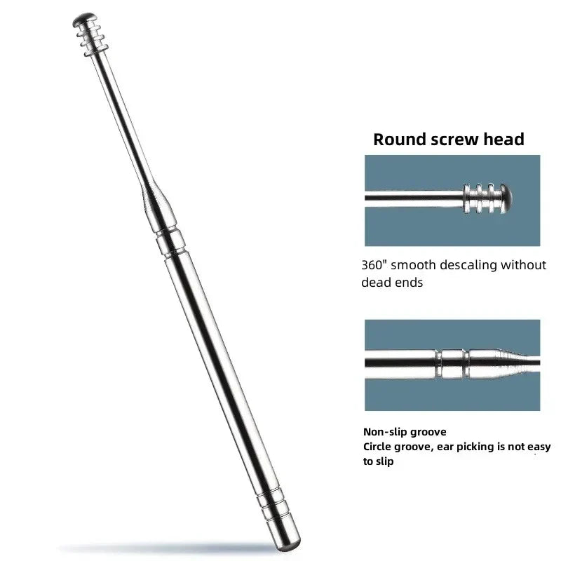 Örevoksfjerningssett in Stainless Steel - Safe and Effective Cleaning