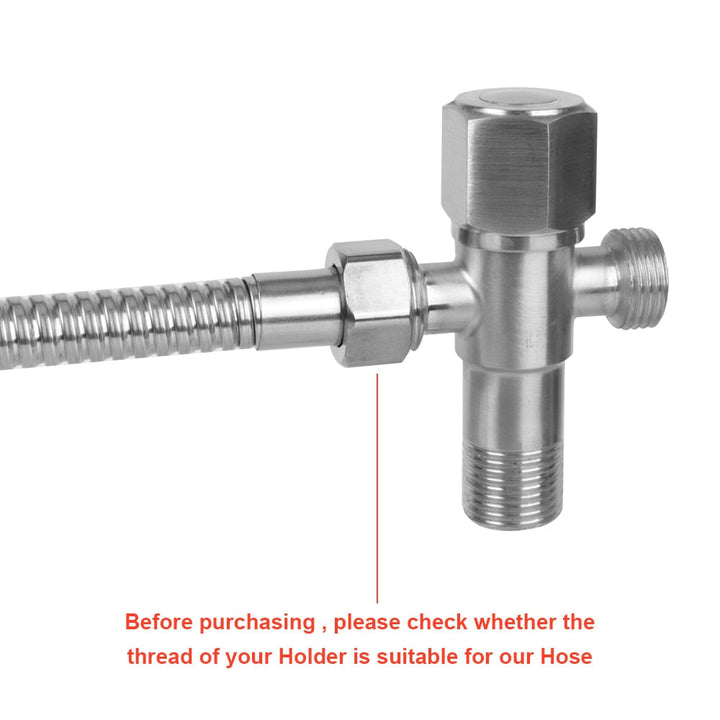 Manual bidet valve: juster naked won pressure for baderom hygiene