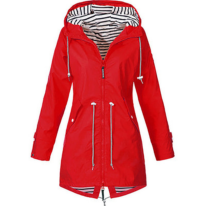 Stylish and lightweight raincoat for women