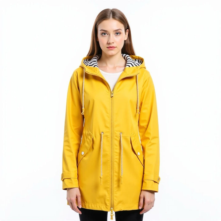 Stylish and lightweight raincoat for women