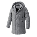 Men's Hooded Jacket – Water Repellent – Insulated Quilted