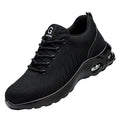 Men's Robust Work Shoe with Steel Toe and Anti-Slip Sole