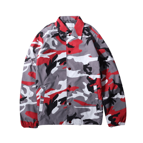 Windproof Camouflage Jacket for Men – Versatile Outerwear