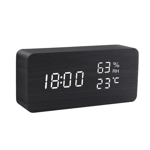 Modern digital vekker clock with *snooze function