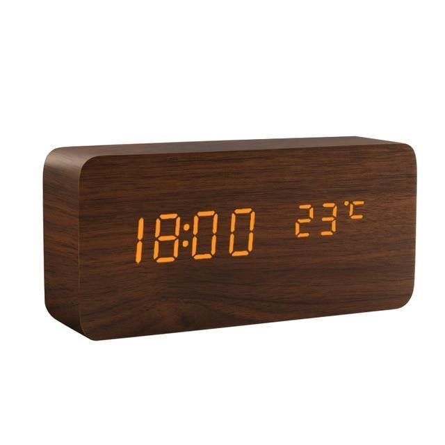 Modern digital vekker clock with *snooze function