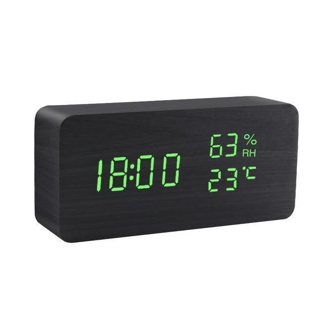 Modern digital vekker clock with *snooze function