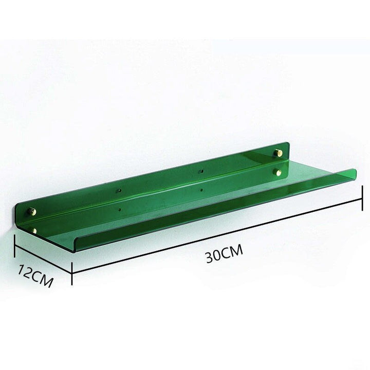 Modern fluently wall ledge - colourful and platsbe saving storage