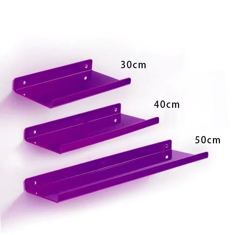 Modern fluently wall ledge - colourful and platsbe saving storage