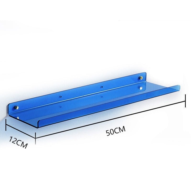 Modern fluently wall ledge - colourful and platsbe saving storage