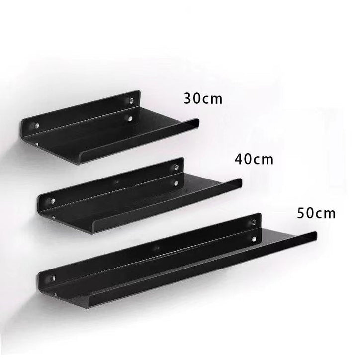 Modern fluently wall ledge - colourful and platsbe saving storage
