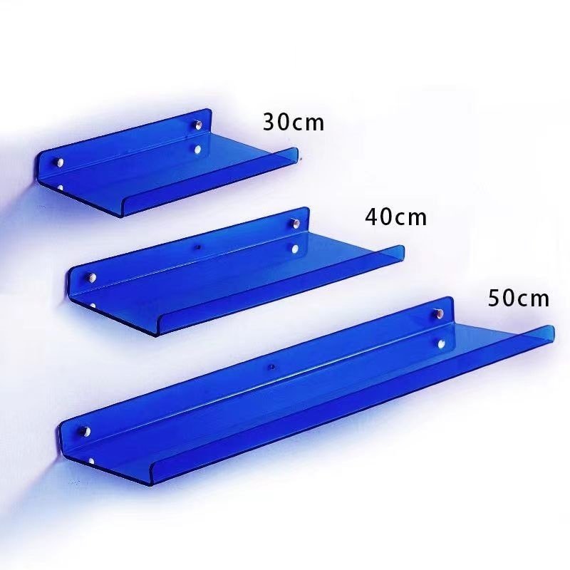 Modern fluently wall ledge - colourful and platsbe saving storage