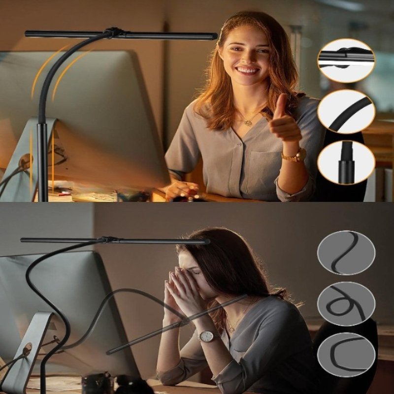 Flexible Table Lamp with Gooseneck | Optimal Lighting