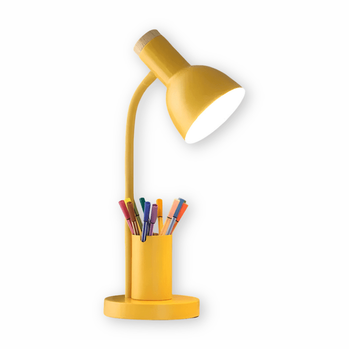 Modern led-bordslampa with penne socket for hamper office