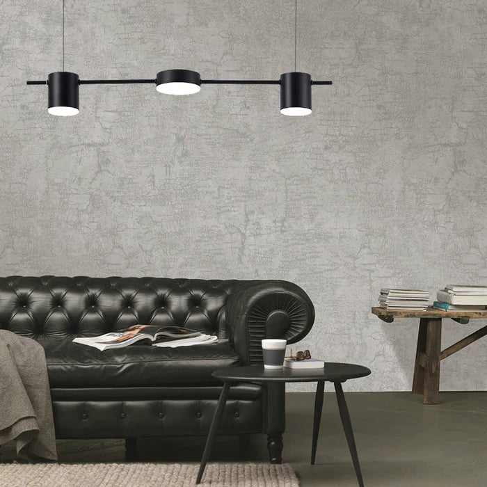 Modern LED Pendant Lamp in Aluminum for Stylish Lighting