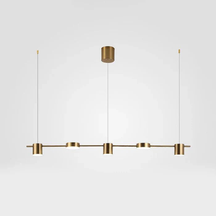Modern LED Pendant Lamp in Aluminum for Stylish Lighting
