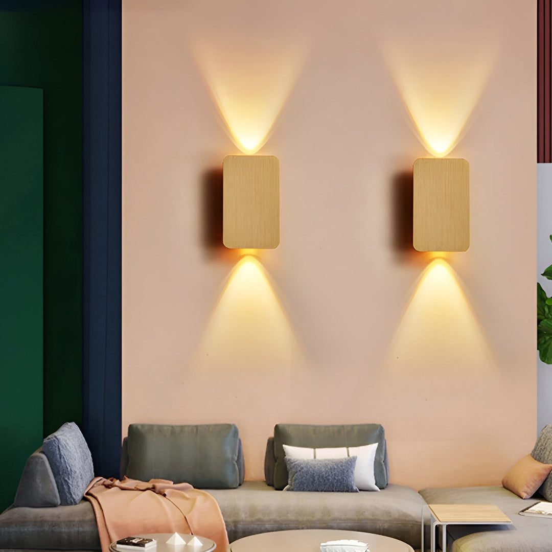 Modern suffered wall light - minimalist design