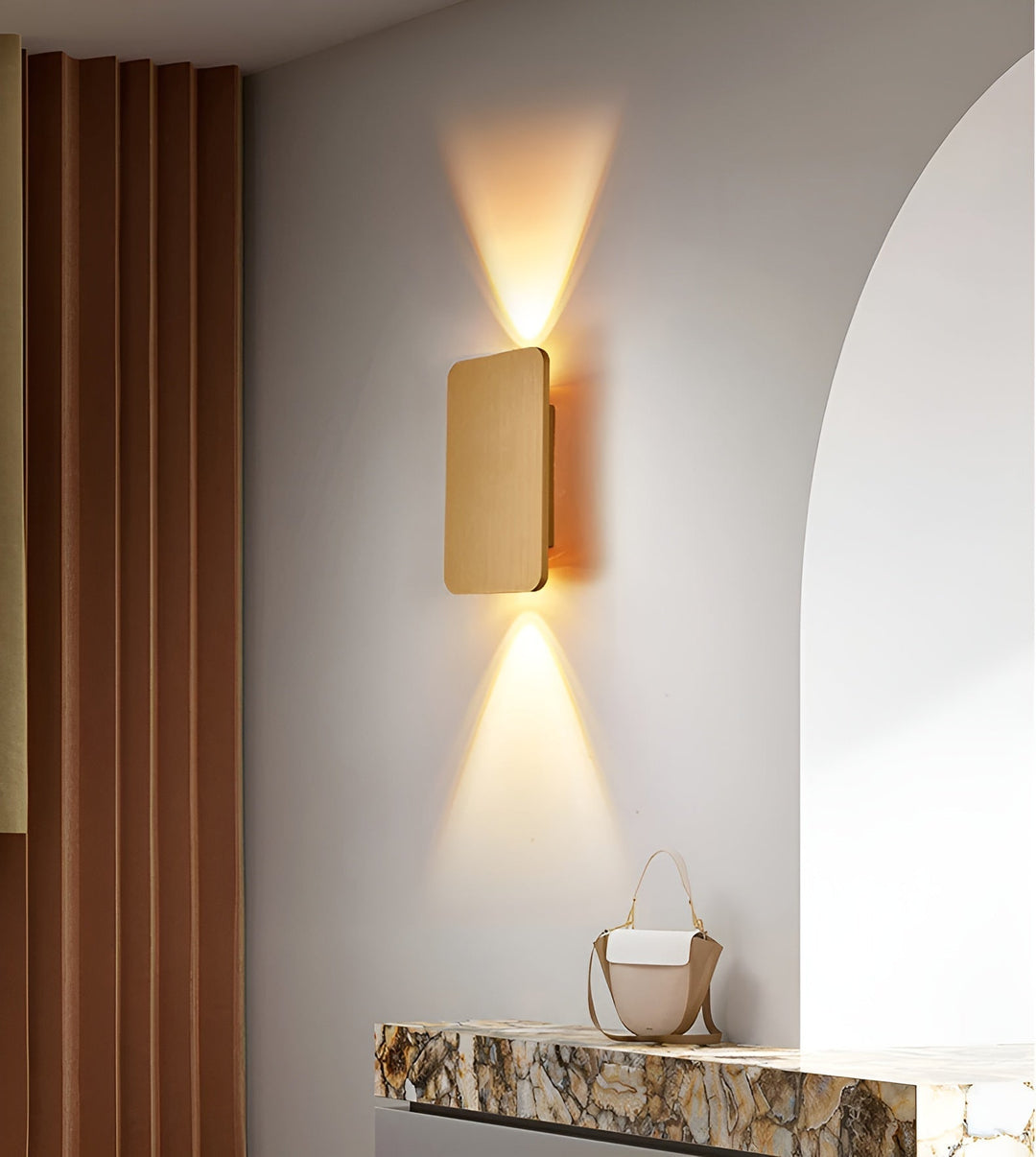 Modern suffered wall light - minimalist design