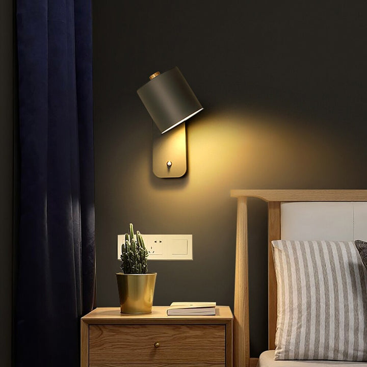 Modern LED Wall Lamp for the Home with Practical Switch