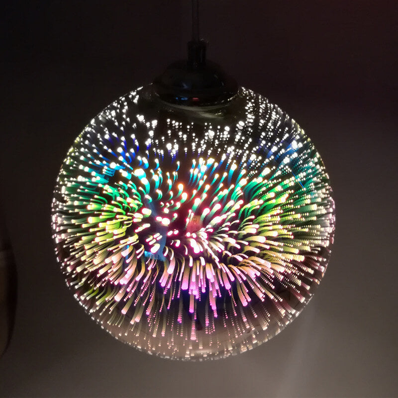 Modern Pendant Lamp with Unique 3D Design for the Home