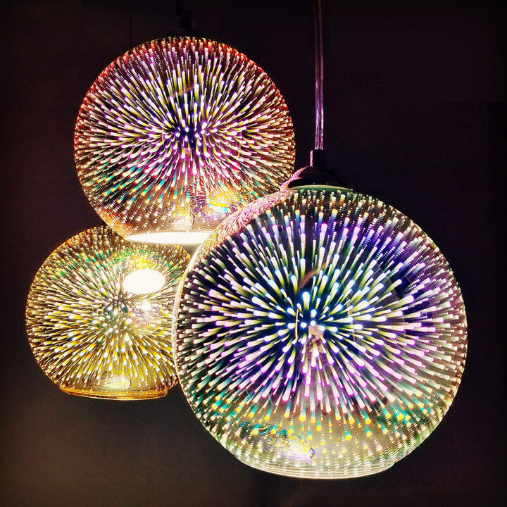 Modern Pendant Lamp with Unique 3D Design for the Home