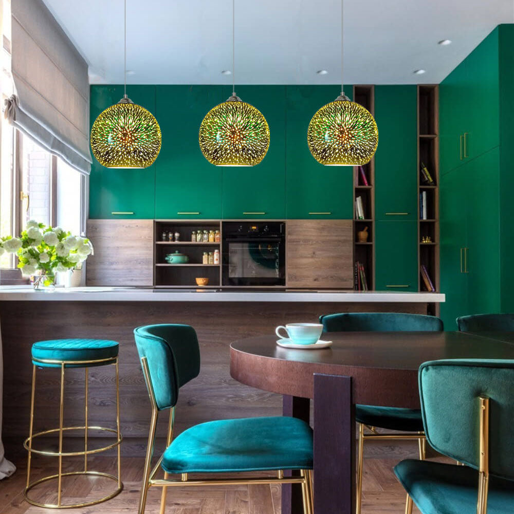 Modern Pendant Lamp with Unique 3D Design for the Home