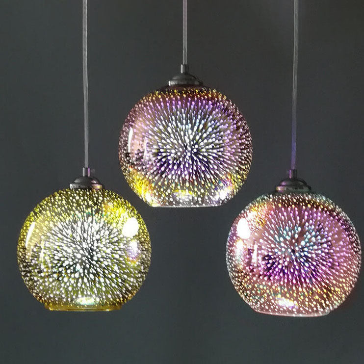 Modern Pendant Lamp with Unique 3D Design for the Home