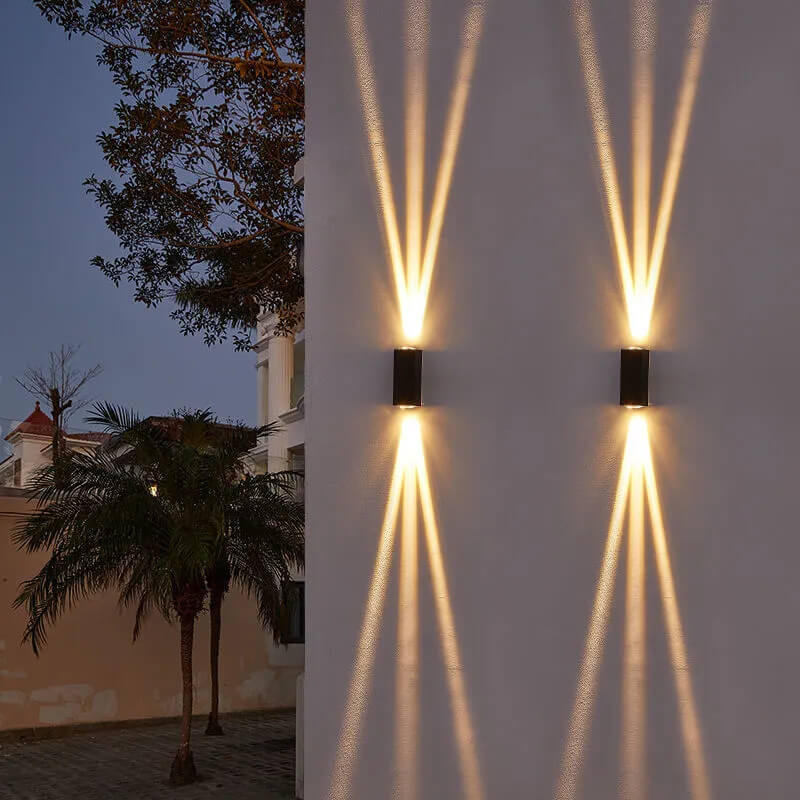Modern Rectangular Outdoor Wall Lamp LED – 6W/10W