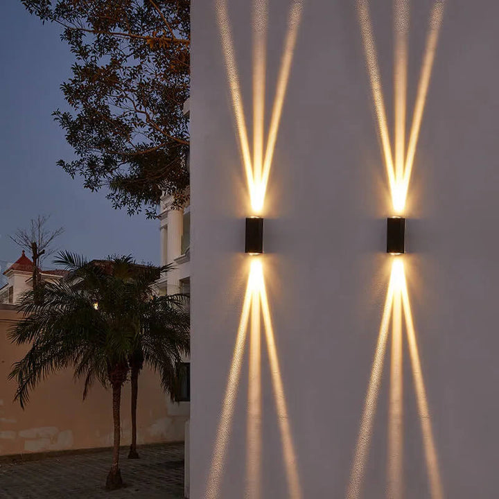 Modern Rectangular Outdoor Wall Lamp LED – 6W/10W