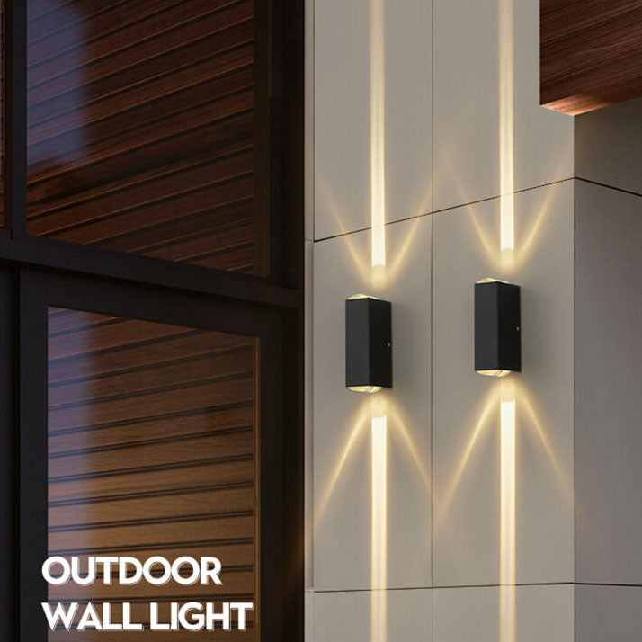 Modern Rectangular Outdoor Wall Lamp LED – 6W/10W