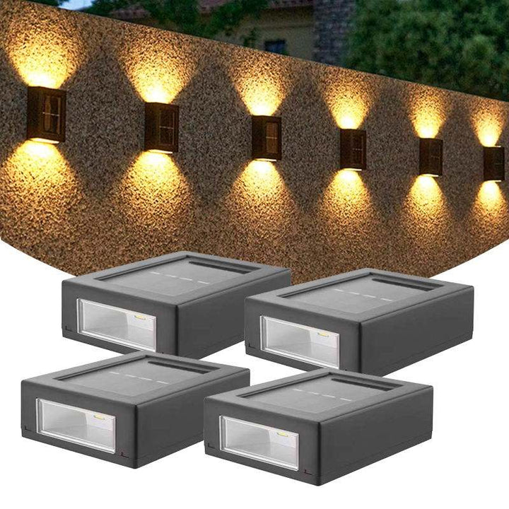Solcelledrevne Vegglamper - IP65 Waterproof LED Light