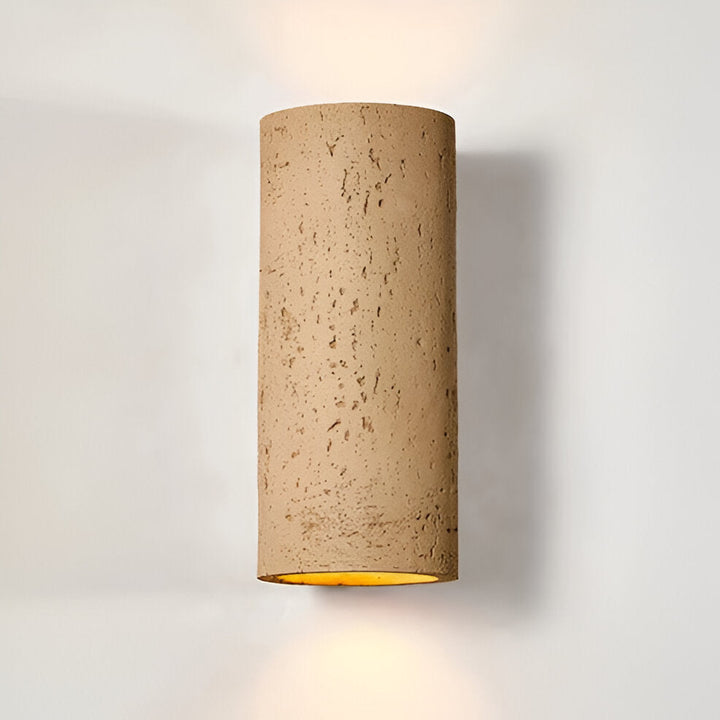 Modern suffered wall light with elegant up / down lighting