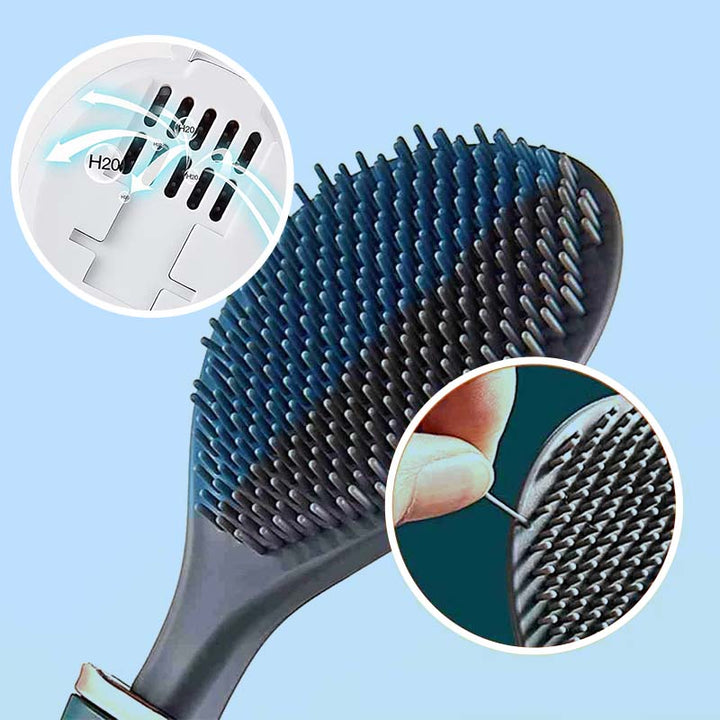 Modern veggmontert toalettbörste for hygienic swim roe